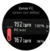 SUUNTO 5 Peak - Définir la FC maxi. - 1