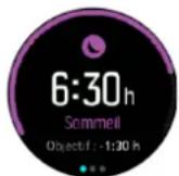 SUUNTO 5 Peak - Tendances de sommeil - 1