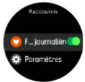 SUUNTO 5 Peak - FC journalière - 2
