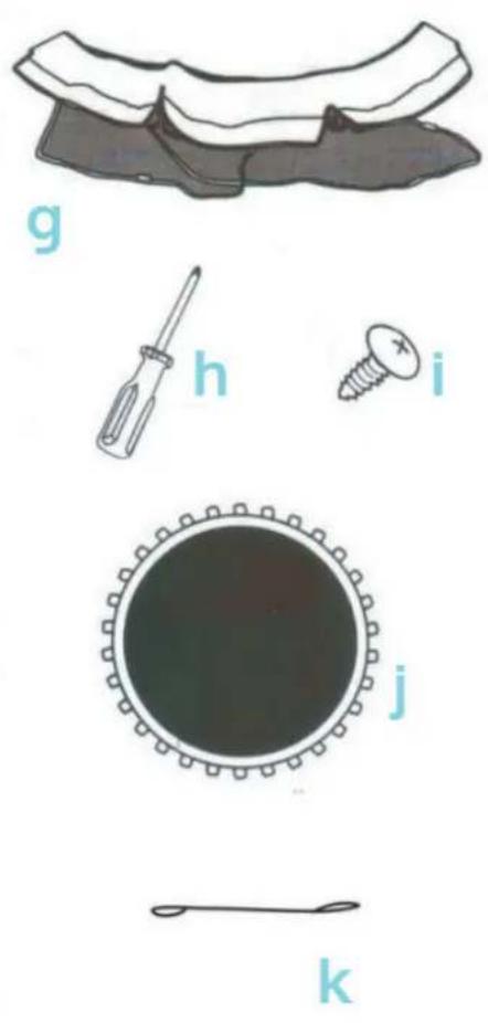 Klarfit Rocketkid 4 - Contenu de l'emballage - 2