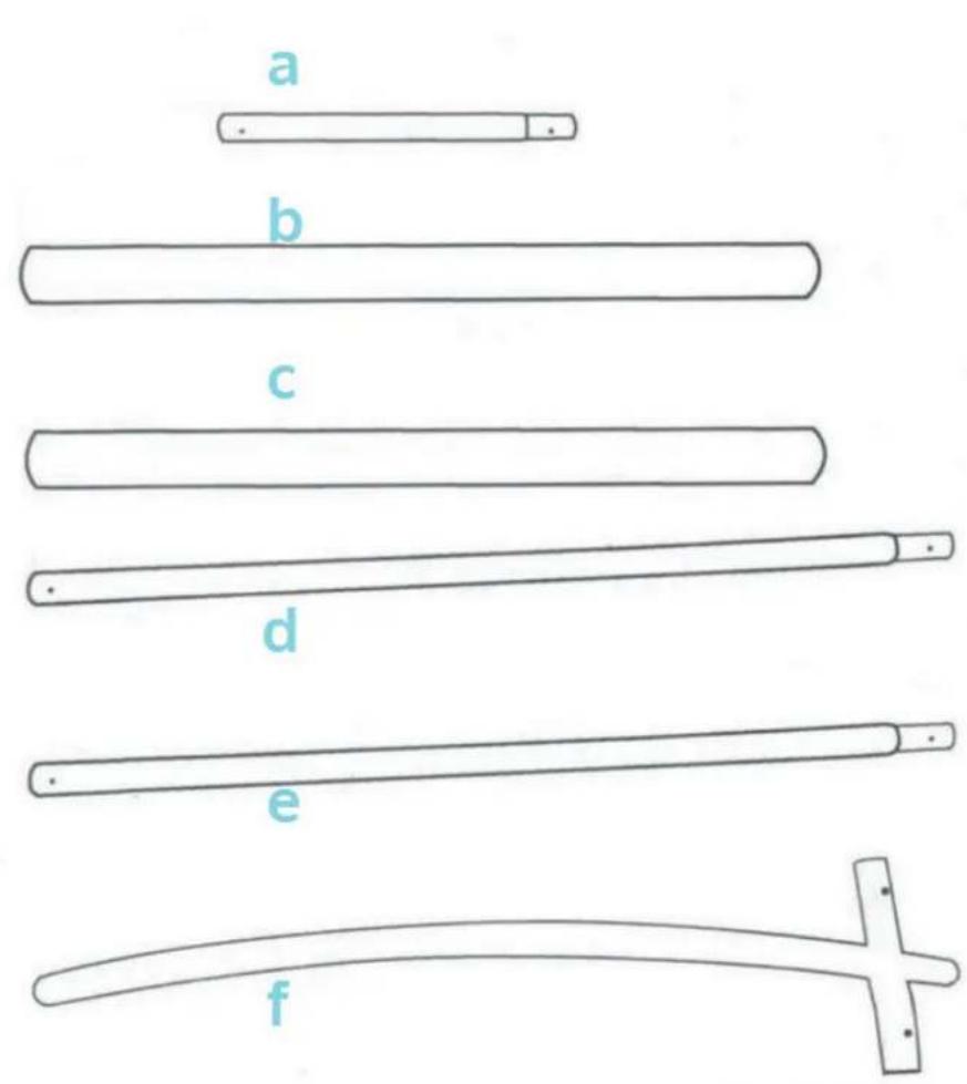 Klarfit Rocketkid 4 - Contenu de l'emballage - 1