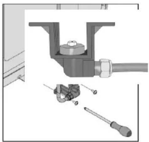 Infiniton CC54IXG - Operación de cambio de boquilla para quemadores de horno: - 1