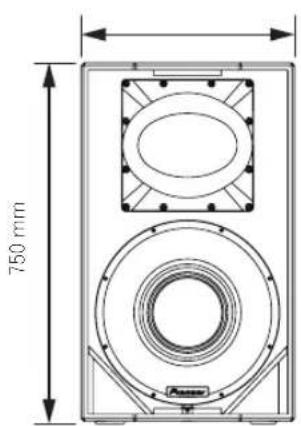 PIONEER XPRS 15 - POWER-schakelaar - 1