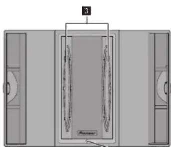 PIONEER XPRS 15 - Voyant FRONT LED - 3