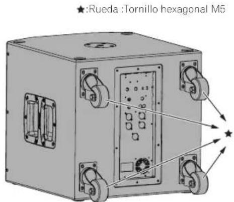 PIONEER XPRS 15 - Ruedas del modelo con subwoofer - 1