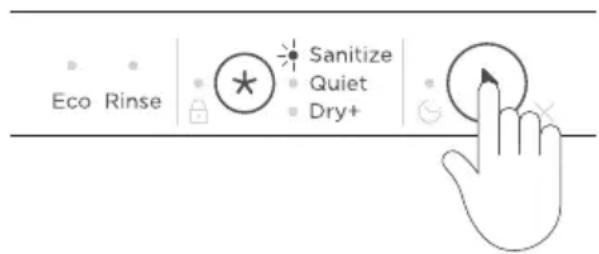 Fisher & Paykel DD24DTX6PX1 - Utilisation de l'option SANITIZE (DÉSINFECTION) - 2