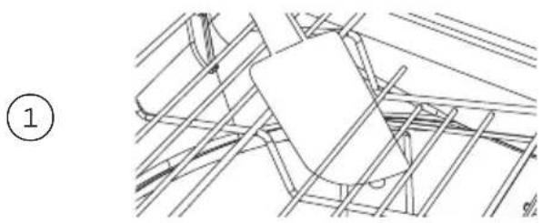 Fisher & Paykel DD24STX6PX1 - Bras gicleur bloqué - 1