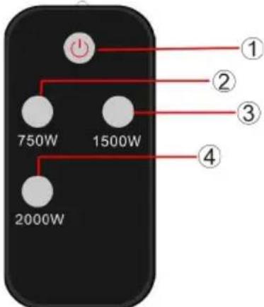 WILFA HEAT PH1S2000 - AFSTANDSBEDIERING - 1