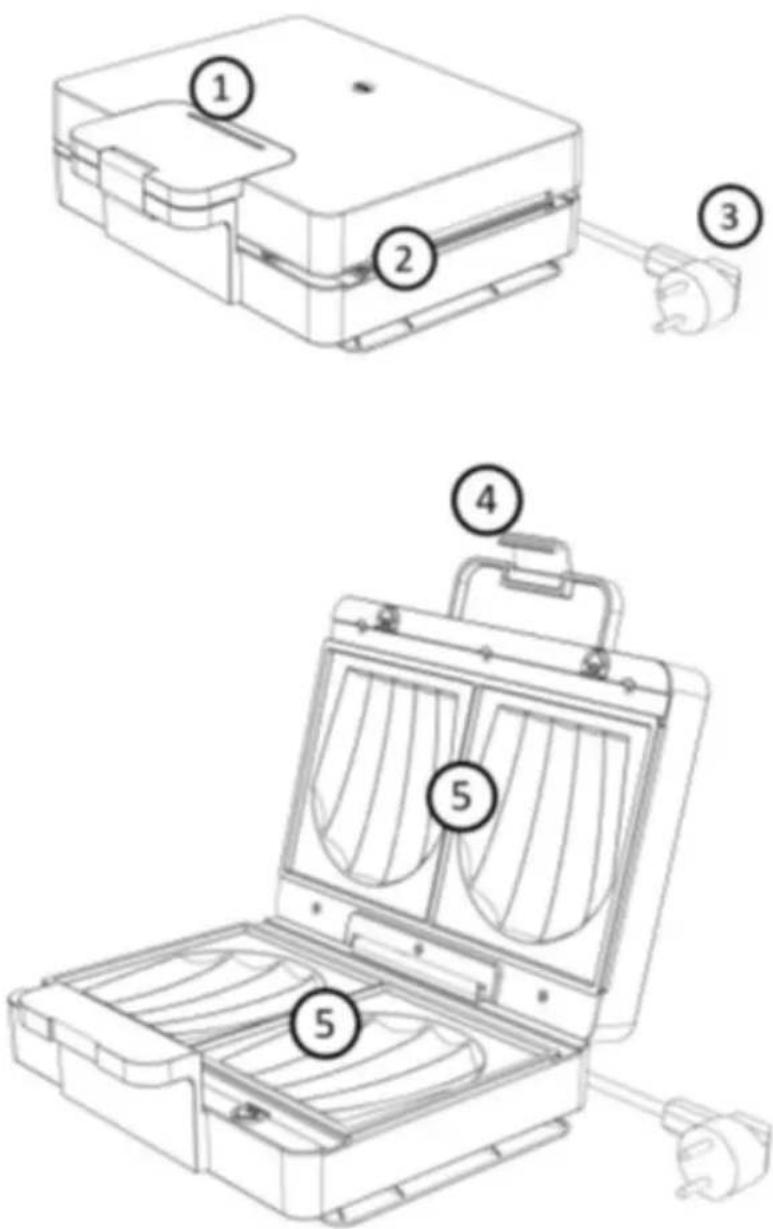 WILFA Easy Melt SAM1B1000 - VISTA GENERAL DEL PRODUCTO - 1