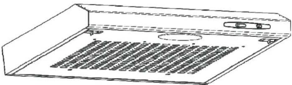 CANDY CFT6105S1 - Hotă pentru aragaz Manual de instrucțiuni - 1