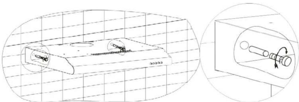 CANDY CFT6105S1 - INSTALLATION (Wall Mounting) - 2