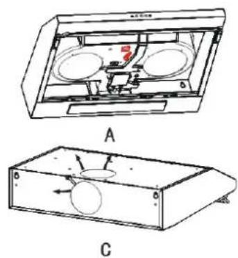 CANDY CFT6105S1 - Air ventilation setting - 1