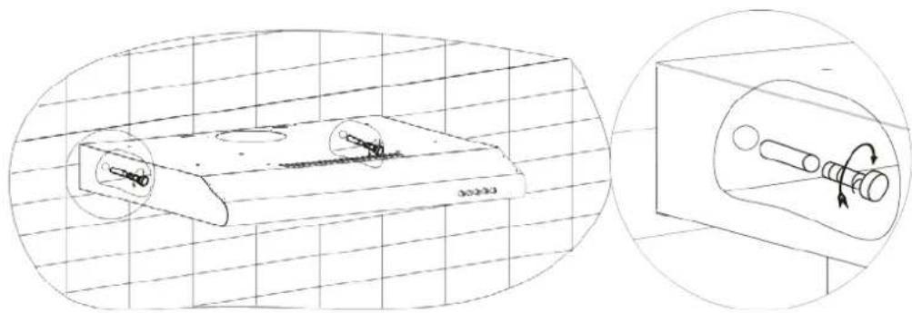 CANDY CFT6104W1 - INSTALLATION (Wall Mounting) - 2