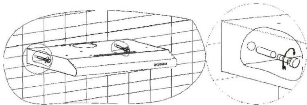 CANDY CFT6104W1 - INSTALARE (Montare pe perete) - 2