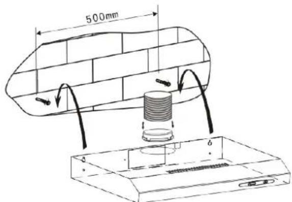 CANDY CFT6104W1 - INSTALLATION (Wall Mounting) - 1