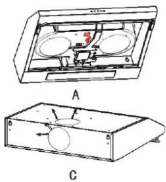 CANDY CFT6104W1 - Air ventilation setting - 1