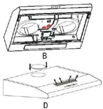 CANDY CFT6104W1 - Air ventilation setting - 2