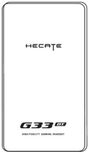 EDIFIER Hecate G33BT - ■ Acessórios do produto - 1