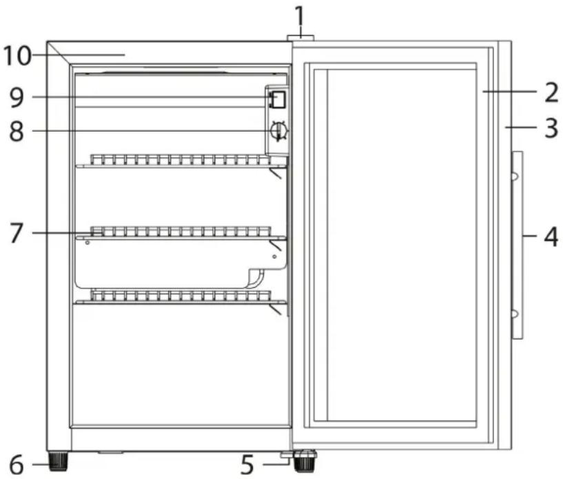 CASO Barbecue Cooler Black L - Gesamtübersicht - 1
