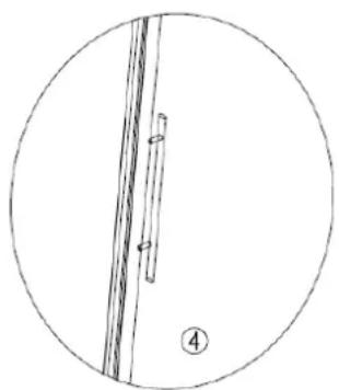 CASO Barbecue Cooler L - The handle installing - 3