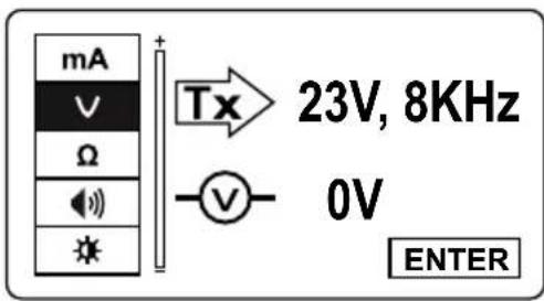 Beha-Amprobe UAT610EUR - Funkcje menu ustawien nadajnika - 2