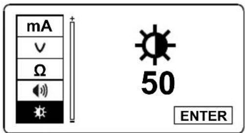 Beha-Amprobe UAT610EUR - Funktioner i Indstellingsmenuen for Senderen - 5