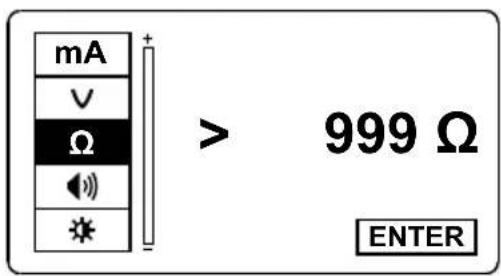 Beha-Amprobe UAT610EUR - Funktioner i Indstellingsmenuen for Senderen - 3