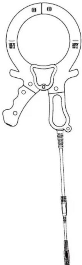 Beha-Amprobe UAT610EUR - SC-600-EUR voedingsstroomtang (inbegrepen bij AT-620-EUR, optie voor AT-610-EUR) - 1