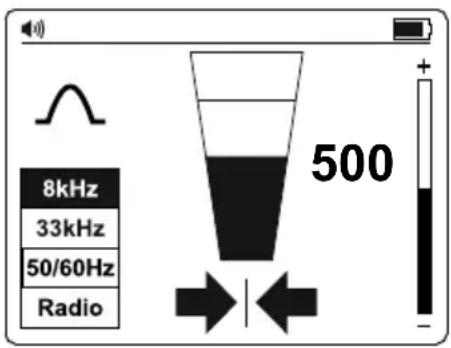 Beha-Amprobe UAT610EUR - Direct Test Leads Connection Mode - Locating with the Receiver - 1