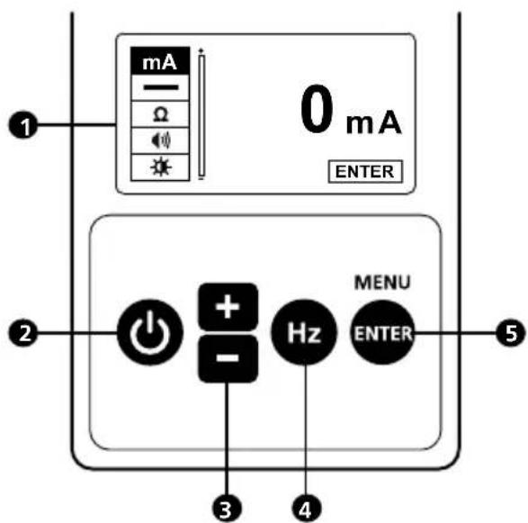 Beha-Amprobe UAT610EUR - Transmitter Controls - 1