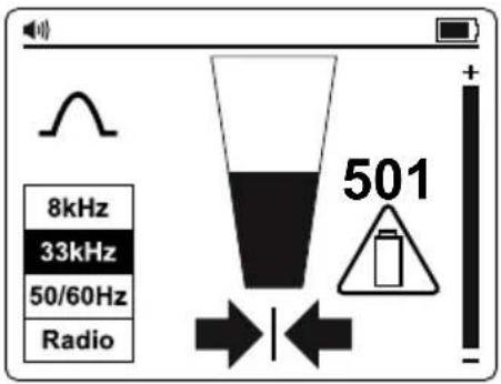 Beha-Amprobe UAT505EUR - Alertas de pantalla - 1