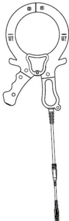 Beha-Amprobe UAT505EUR - Bedienelemente und Anzeige des Senders UAT-500-TE Bedienelemente des Senders - 2