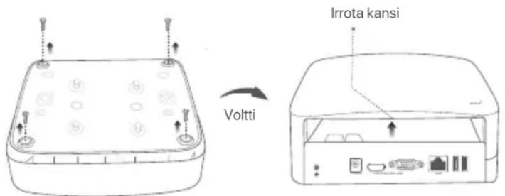 Tenda N6P8H - I Asenna kiintolevy - 2
