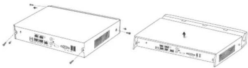 Tenda N6P8H - I HDD montavimas - 3