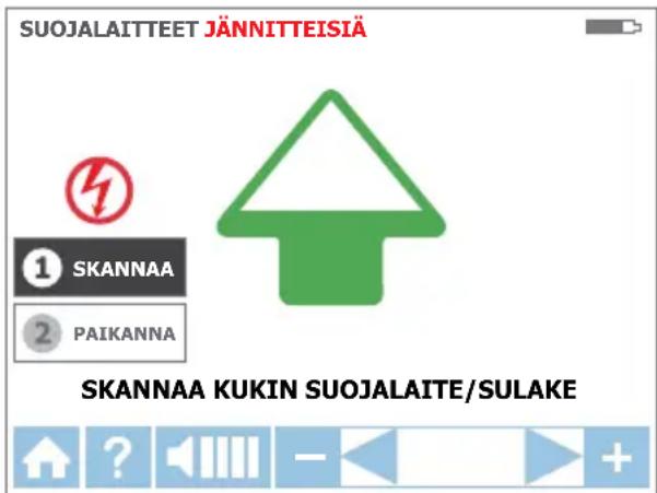 Beha-Amprobe AT8030EUR - Vaihe 1 - ① SKANNAUS - 1