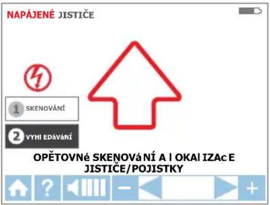 Beha-Amprobe AT8030EUR - Krok 2 - ② HLEDÁNÍ - 1