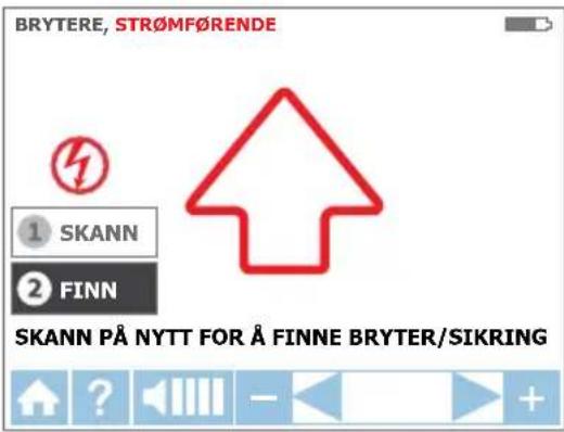 Beha-Amprobe AT8030EUR - Brukstips: Hold mottakeren i samme stilling som under avlesingstrinnet - 1
