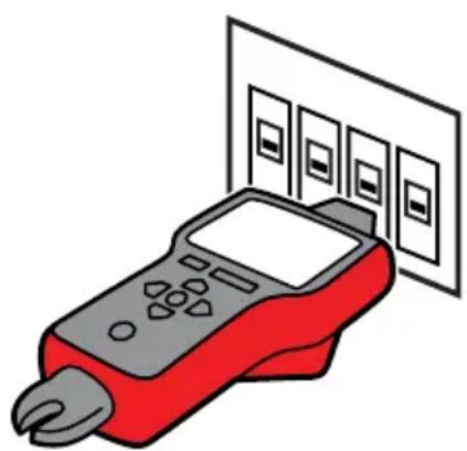 Beha-Amprobe AT8030EUR - PASSO 1 - ① PROCURAR - 2