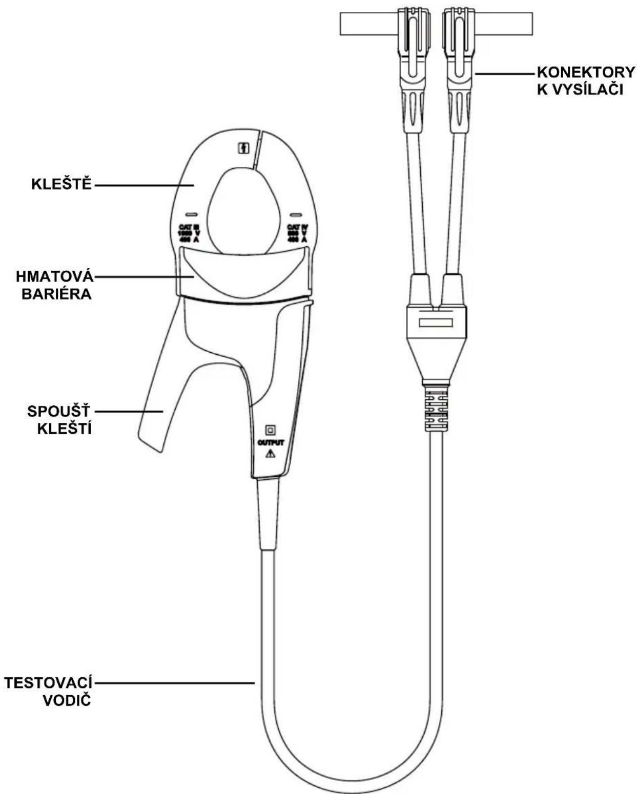 Beha-Amprobe AT8030EUR - Signální kleště CT-400-EUR - 1