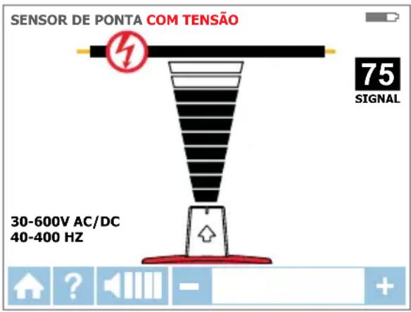 Beha-Amprobe AT8030EUR - b Utilizar o recetor AT-8000-RE no modo de Sensor de Ponta com eletricidade - 1