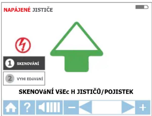 Beha-Amprobe AT8030EUR - Krok 1 - ① SNÍMÁNÍ - 1