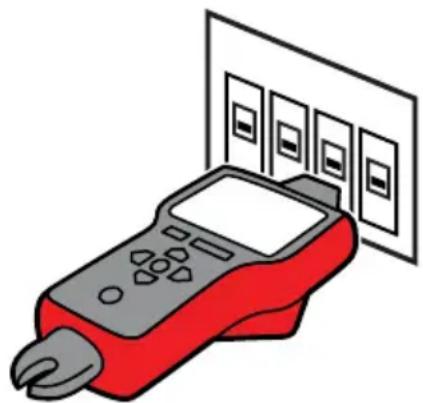 Beha-Amprobe AT8030EUR - Krok 1 - ① SNÍMÁNÍ - 2