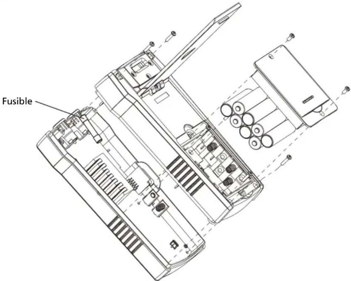Beha-Amprobe AT8030EUR - Remplacement du fusible du transmetteur - 1