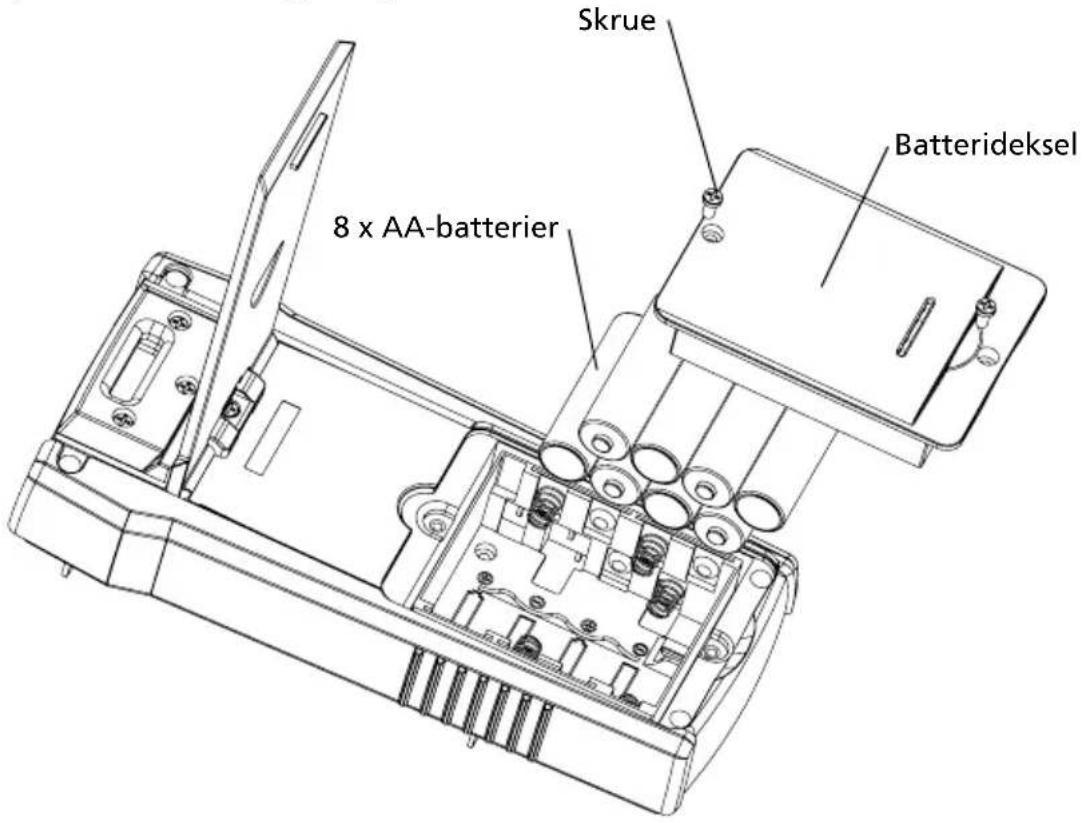 Beha-Amprobe AT8030EUR - Bytte batteri i senderen - 1
