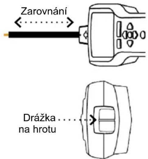 Beha-Amprobe AT8030EUR - b Používání přijímače AT-8000-RE v režimu hrotového senzoru pod napětím - 2