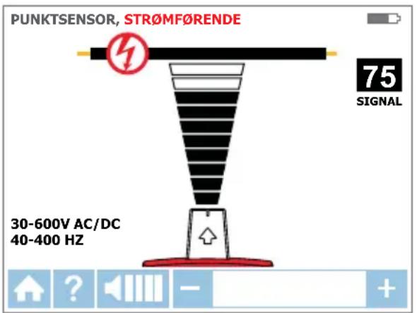 Beha-Amprobe AT8030EUR - b Bruke AT-8000-RE-mottakeren i strømførende tuppsensor-modus - 1