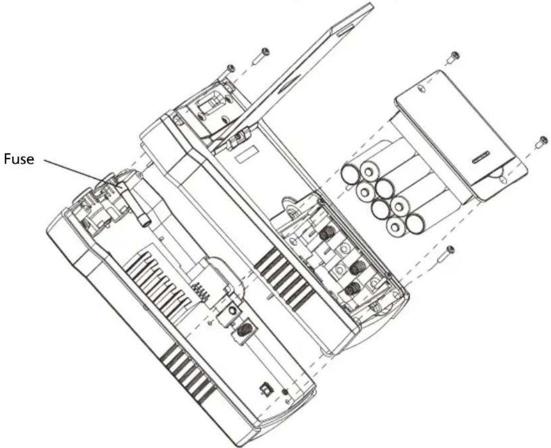 Beha-Amprobe AT8030EUR - Transmitter Fuse Replacement - 1