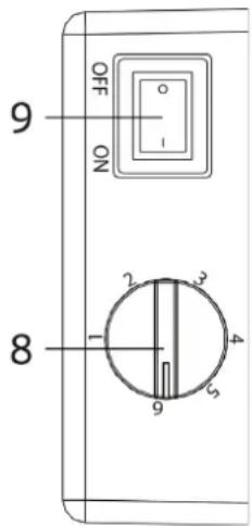 CASO Barbecue Cooler Black R - Rating plate - 1