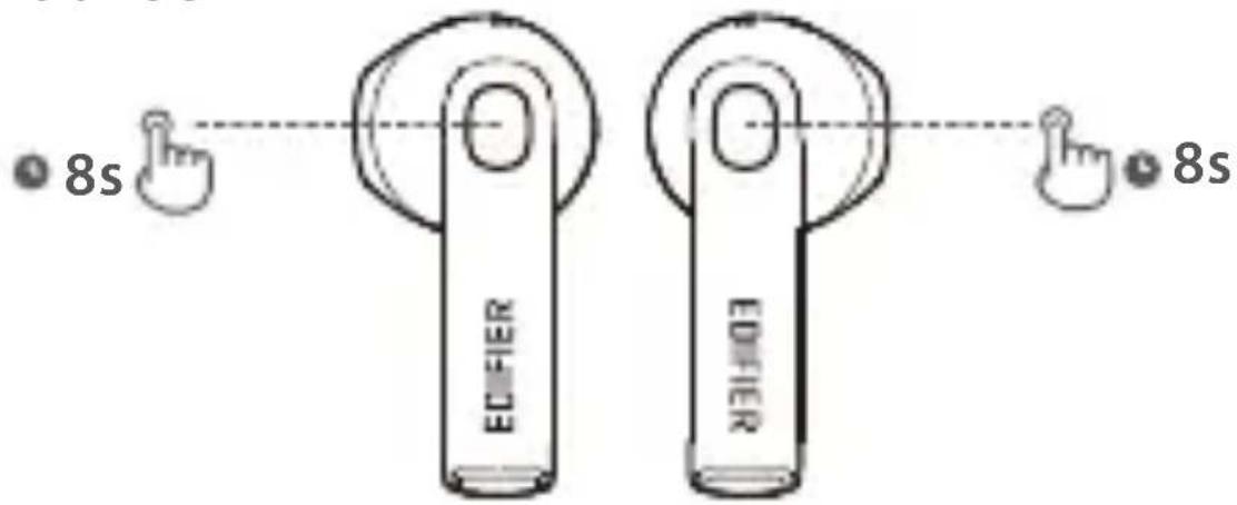 EDIFIER W200T mini - Réinitialiser - 1