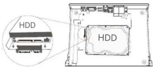 Tenda N6P16H - I HDD montavimas - 6